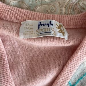 Vintage Pringle sports sweater (rare)